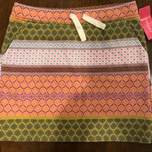 Xhilaration Patterened Mini Skirt